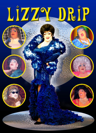 Lizzy Drip Female Impersonator Drag Comedy Show London
